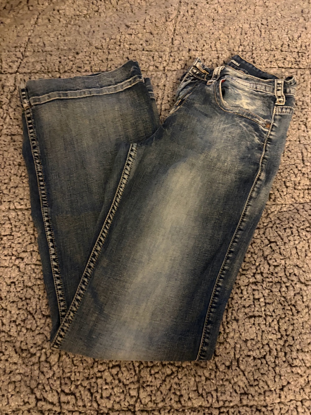 Cowgirl Tuff Women’s Breath Light/medium Washed Denim Trouser Jeans 28 - 35